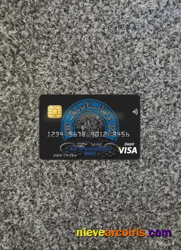 Afghanistan Da bank visa card